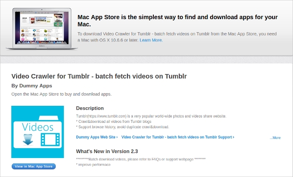 download a video from tumblr on mac
